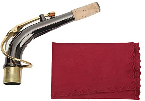 Sax Bend Neck, Altsaxophonhals, Plattierter Sax Ellenbogenhals, Metallkork-Saxophone für Altsaxophon