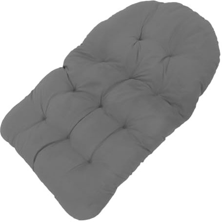 Yardwe Hanging Basket Seat Cushion Swing Cushion Hammock Chair Cushion Replacement Chair Cushions Cushion for Swing Hanging Basket Chair Cushion Swing Chair Pads Dark Grey Polyester