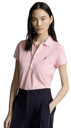 Ralph Lauren Polo élastique Slim Fit pour femme, rose, M