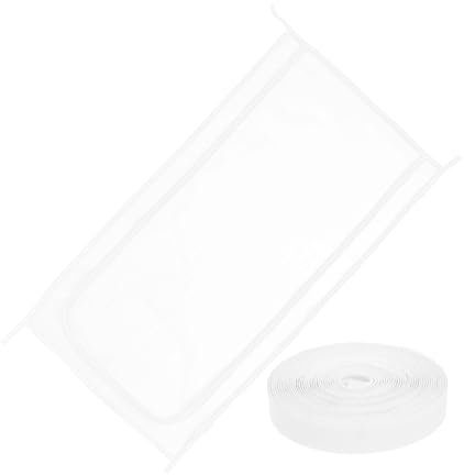 HEMOTON Katzen-fliegengittertür Mit Reißverschluss Haustier-fliegengittertür Netztür Für Hunde Und Katzen Einfache Installation Und Belüftung Verhindert Das Entkommen Von Haustieren