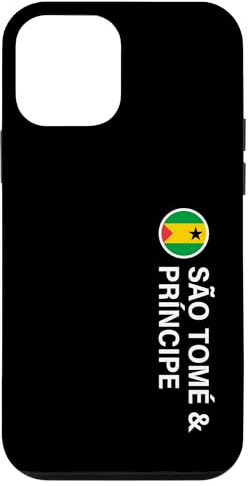 Hülle für iPhone 12 mini Sao Tome und Principe Flagge vertikal