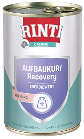 RINTI Canine Aufbaukur/Recovery Rind 6 x 400 g