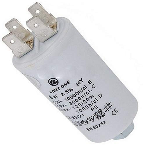Premium Quality Motor Run Start Capacitor for White Knight Tumble Dryers 8uf 8 uf