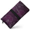 GUGGIARI® Porta Tabacco Cartine e Filtri - Astuccio Portatabacco in Tessuto Realizzato a Mano - Porta Tabacco Donna/Uomo (Flower - Berry)