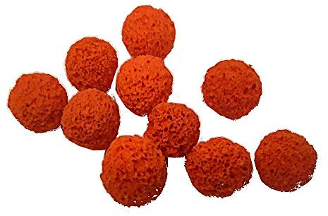 Gastrobedarf Westerbarkey 10 Stück Schwammgummikugeln zur Leitungsreinigung 8mm für 6,7 Bier Leitungen