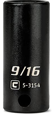 Capri Tools 3/8 in. Drive 9/16 in. Semi-Deep Impact Socket