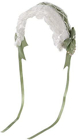 Mädchen Dienstmädchen Cosplay Stirnband Spitze Blume Kopfbedeckung (Maccha)