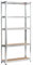 Rhino Racking - 10 Bays - 5 Tier Heavy-Duty Industrial Storage Shelves - Galvanised - 180x90x30cm