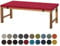 Aselbia Bankauflage Sitzkissen 140X40X5CM,Waschbare Rutschfestes Bankkissen Sitzauflage Bequeme Bankpolster für Bank, Fensterbank, Gartenmöbel, Terrasse, Drinnen,Weinrot