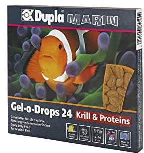 Dupla Marin Fischfutter Gel-o-Drops 24 Krill & Proteins, 12 x 2 g
