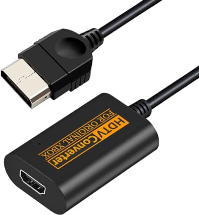 Jadebones [YPbPr Signal Output] Original Xbox to HDMI Adapter, HD HDMI Cable, Component to HDMI Converter for Original Xbox Console