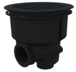 FLUIDRA Filtros para Piscinas de la Marca Modelo SUMIDERO NORM Rejilla Plana Color Gris Antracita