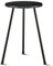 KINNARY Grand support pour plantes d'intérieur en bois du milieu du siècle, table de plante noire pour pots de fleurs, support de plante en métal, décoration d'intérieur moderne, petite table