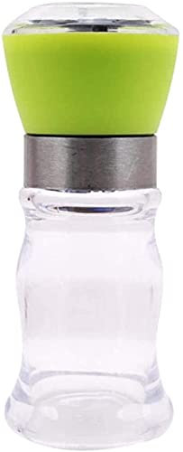 TONZN 2in1 Assaisonnement Manuel Polissage Chili Moulin Chili Ustensiles De Cuisine Accessoires De Cuisine-Brown Salt Mill Chili Factory Salt Factory Moulin À Sel Moulins À Poivre Et À Sel
