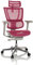 hjh OFFICE Bürostuhl ergonomisch ERGOHUMAN Slim G GEN2 Originales Design, 24h Einsatz, Drehstuhl mit Flexibler Lordosenstütze, Netz Rosa