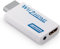 Wii2HDMI Adaptador de salida HDMI Convertidor 720P 1080P HD 3.5mm, compatible con consola Nintendo Wii