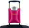 simpletome Luggage Cup Holder Hands-Free Travel Drink Caddy Bag Attachment Simple Style Elastic Materials Easy To Install and Remove (Red)