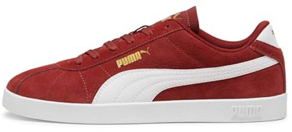 Puma Unisex Club II Sneaker, intensives Rot/Weißgold, Größe 36, Intense Red Puma White Puma Gold, 35.5 EU