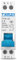 Interruttore Magnetotermico Mini interruttore magnetotermico 1P + N MCB 6A 10A 16A 20A 25A 32A Interruttore aria for uso domestico in miniatura for montaggio su guida Din Differenziale Riarmo Automati