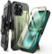 SUPCASE für iPhone 16 Pro Hülle 6.3” Outdoor Handyhülle 360 Grad Case Bumper Schutzhülle Cover [Unicorn Beetle Pro] mit Displayschutz, Ständer und Gürtelclip für iPhone 16 Pro 2024 (Grün)