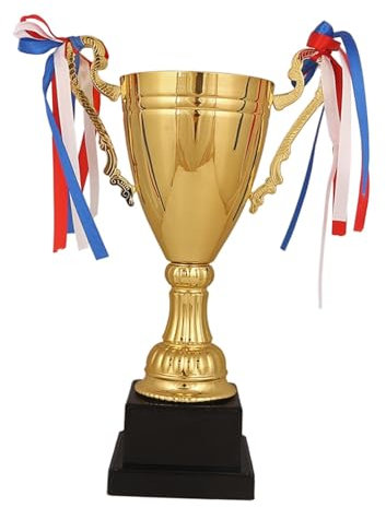 SWAYVES Coupe Trophée, Métal Trophée de La Première Place Trophées Prix Pour Jeux Scolaires, Célébrations/29.5Cm