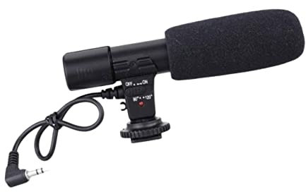 DOITOOL Professional Interview Microphone for Filmmaking Vlogging Audio Recording Pickup Distance Wide Compatibility with Cameras Camcorders and Smartphones