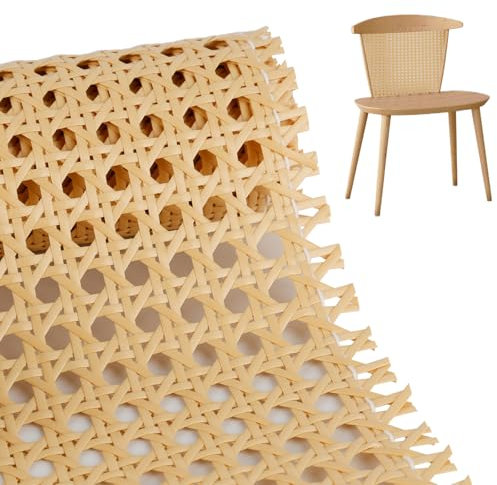 Dadabig 1 Rouleau Cannage Rouleau pour Meuble, 35 x 150cm Sangle Cannage Rotin Rouleau Cannage Rotin Meuble Rouleau de Cannage Rotin PE pour Projets de Cannage pour Bricolage, Armoire, Meubles, Chaise