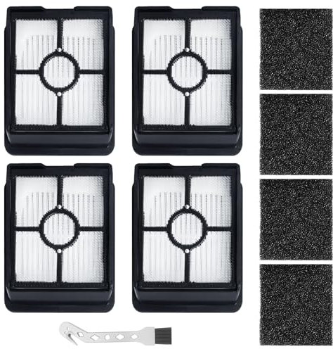 Fixbetter Lot de 4 filtres HEPA pour BISSELL CrossWave HF3 3598N Aspirateur Balai Laveur Sans Fil accessoires pour aspirateur