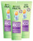 Garnier Fructis Feuchtigkeitsspendendes Shampoo für Locken mit Hyaluronsäure und Sheabutter revitalisiert die Locken vegane Formel ohne Silikone für die Haarpflege - 3 Flaschen à 200 ml