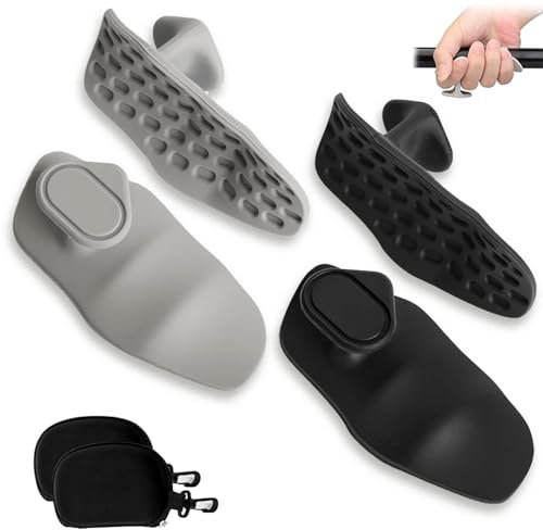 2 Paar Griffpolster Kraftsport,Fitness Griffpolster Griffpads für Klimmzüge,Griffhilfen Kraftsport,Griffpads Krafttraining für Maximalen Grip für Kraftraining,Fitness,Bodybuilding & Crosstraining
