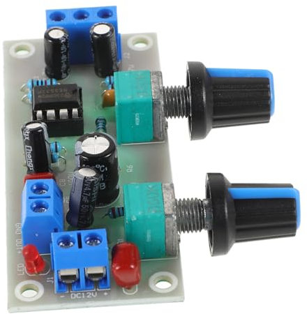 BELLIFFY Amplificador de Audio Paso Módulo de Preamplificador para Subwoofer Compatible Alimentación