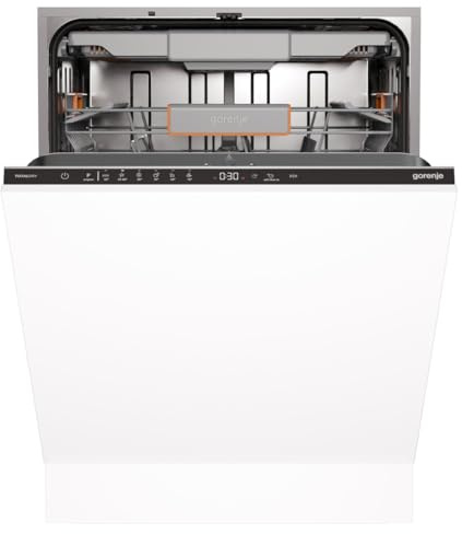 Gorenje GV16C Geschirrspüler/Einbaugerät/Vollintegrierbar/EU Made/60 breite/16 Maßgedecke/6 Programme/TotalDry/MultiClack/ExtraHygiene/SmartControl/EEK: C/Einbaumaße (HxBxT): 82 x 60 x 55,5cm