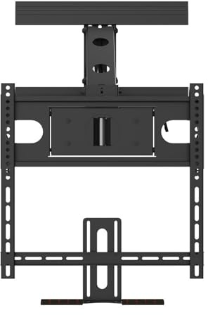 GUODDM Wall-Mounted TV Bracket，Auto Lifting Hidden Drop Down, Adjustable Gas Spring Hydraulic，32-50 Inch, Fireplace