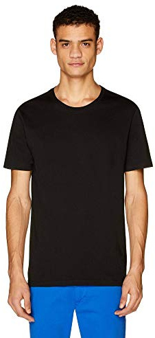 United Colors of Benetton Herren T-Shirt Pullunder, Schwarz (Nero 100), One Size (Herstellergröße: Large)