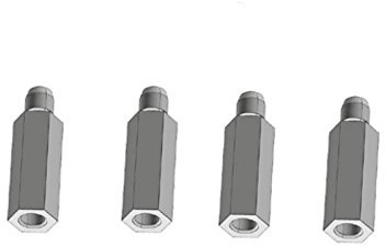 MonLines Loewe Vesa Adapterbolzen M6x35 (90473.988) (9969102310) - Bildschirmhalterung für Fernseher ab 34 Zoll - Wandmontage - Metall, Kunststoff