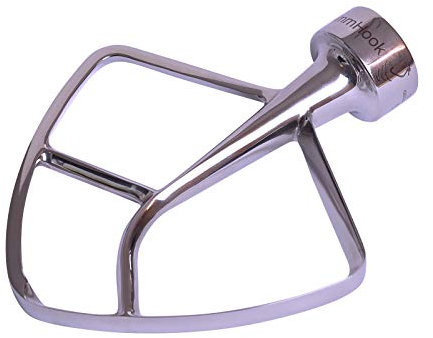 TschimmBeat Edelstahl Rührer - Qualität mit deutscher Präzision - Robuster Edelstahl Flachrührer - Hochwertiger Kitchen Aid für Perfekte Mischung