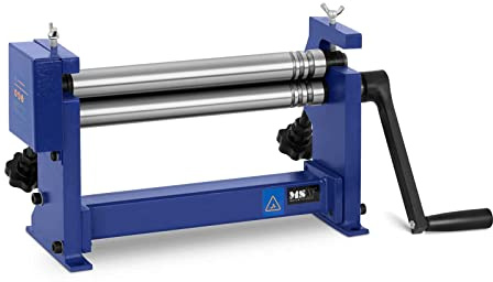 MSW Rundbiegemaschine manuell MSW-SJ300 Rollenbiegemaschine für Schraubzwinge 310 mm Rollenbieger Rundbiegegerät