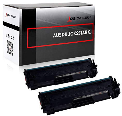 Logic-Seek 2X Toner kompatibel für HP 44A CF244A für Laserjet Pro MFP M15a M15W M28a M28W Dopplpack