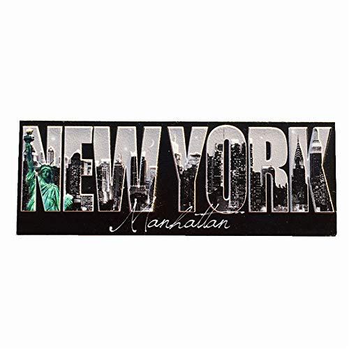Manhattan New York USA Kühlschrankmagnet Reise Souvenir Geschenkkollektion Home Küche Dekoration Magnetaufkleber New York Kühlschrankmagnet
