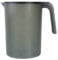 Cabilock 2000ML Plastic Pitcher with Lid, Carafes Mix Drinks Fridge Water Jug with Scale for Hot Cold Lemonade Juice Beverage Milk Jar Ice Tea Kettle Picnic Home Office Supplies Black