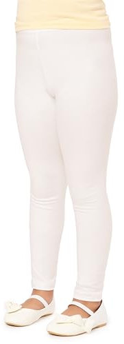 Merry Style Mädchen Lange Leggings aus Baumwolle MS10-225 (Ecru,110)
