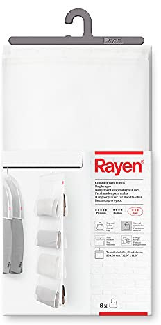 Rayen Gancio Trasparente Speciale Protegge Le tue Borse | per armadi Gamma Basic | 122 x 33 cm, PVA, 122 x 33 cm