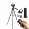 Phone Tripod 42inch 360° Stand Bluetooth Camera Tripods, Flexible Adjustable Portable Selfie Stick Tripod with Phone Holder Mount Adapter Carry Bag for Android Phones, Sports Camera, for iPhone Series