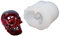 ShapeW Totenkopf-Schlüsselanhänger, UV-Kristall, Epoxid-Form, handgefertigte Ornamente, Armband, Anhänger, Silikonform, DIY, Basteln, Schmuck, Halskette