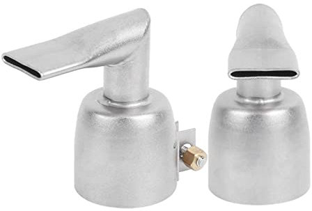 JUSTQIANG Stainless Steel Weld Nozzle 2Pcs Welding Nozzles Fit For Leister/Fit For Bak Hot Air Heat,20mm 90 Degree Flat Weld Nozzle High Strength Welding accessories (Caliber : 3mm)