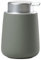 Zone Denmark Nova Seifenspender fürs Badezimmer, Spender aus Porzellan für Handseife/Flüssigseife, Durchm. 8 cm, Höhe 11,5 cm, Fassungsvermögen 250 ml, Olive Green