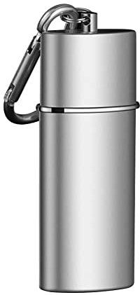 iSpchen Taschenaschenbecher für Unterwegs Mini Aschenbecher Edelstahl Tragbarer Reiseaschenbecher Draussen Windaschenbecher Taschen Aschenbecher mit Deckel