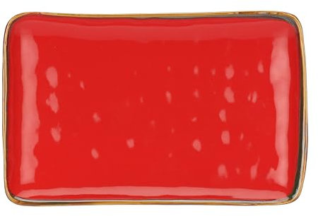 Thun Rose & Tulipani - Vassoio rettangolare 20x13 cm Concerto Corallo