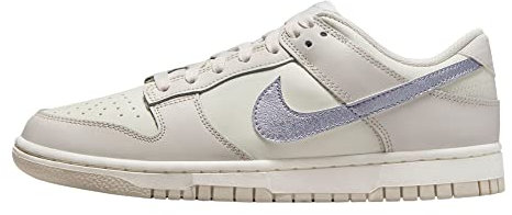 NIKE Women's W Dunk Low ESS Trend Sneaker, Sail Oxygen Purple Phantom, 6.5 UK