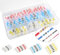 Lötverbinder Set 120 Stück, Lötverbinder mit Schrumpfschlauch, KFZ Kabelverbinder Wasserdicht, Transparent Lötverbinder Schrumpfverbinder mit Lötzinn, Kabel Lötverbinder Set